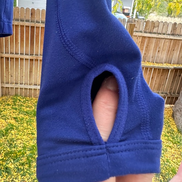 Nike Element DRI-FIT 1/4 Zip Royal Blue Running Workout Hiking Top medium - Picture 7 of 15